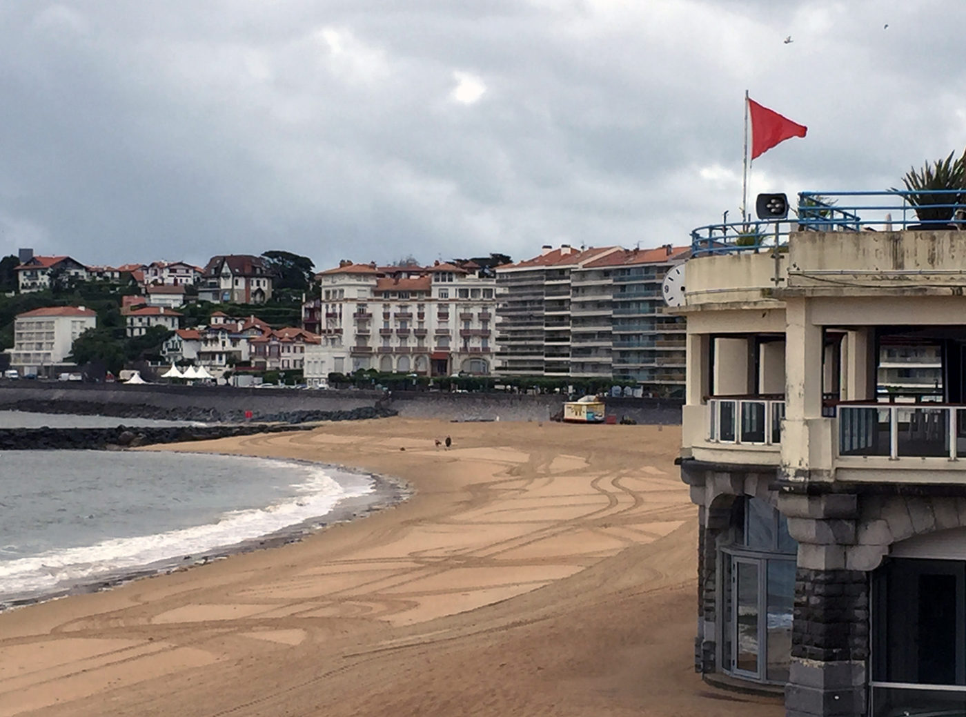 Baignade interdite sur les plages luziennes le mercredi 5 juin 2019