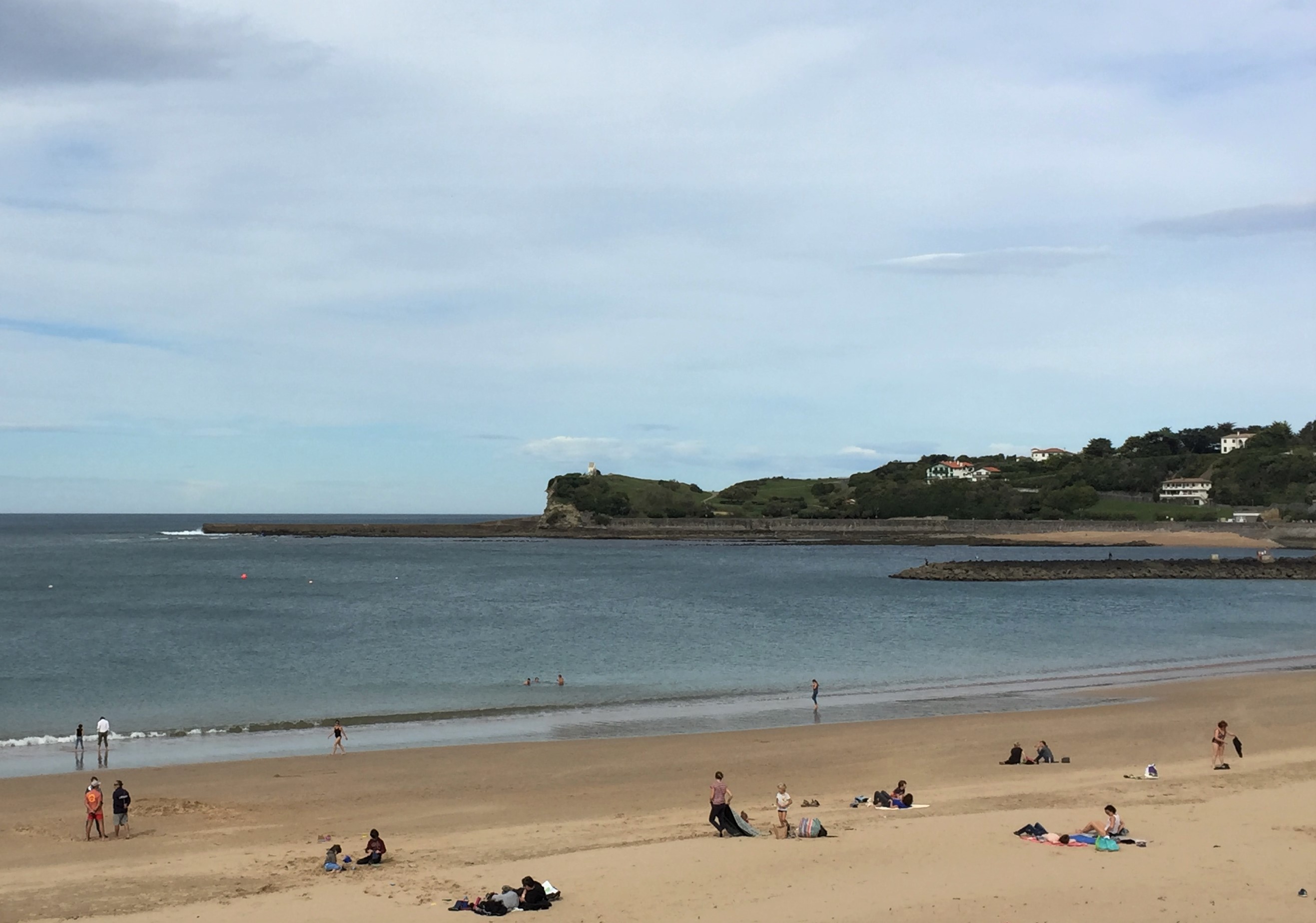 La Grande plage surveillée le 21 octobre SaintJeandeLuz