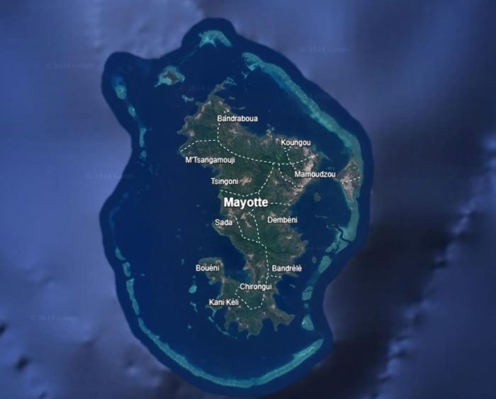 Image Satellite Mayotte